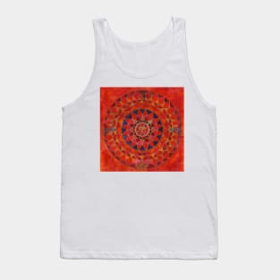 Widder Horoskop Mandala Produkte Tank Top